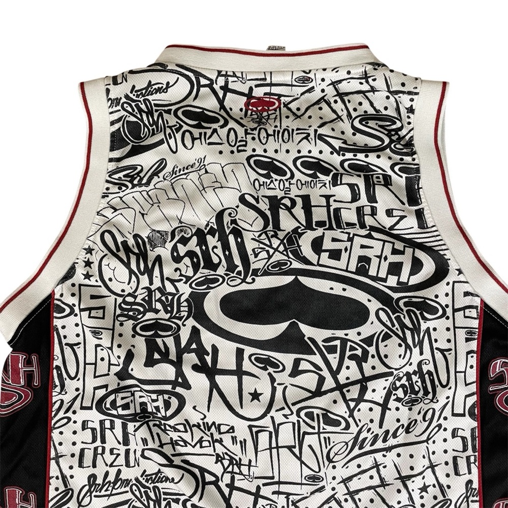 SRH Graphic Men's Tank Top Black and White - Picture 5 of 6